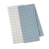 Dusty Blue Floursack Towel Set of 2