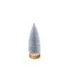 Silver LED Bottlebrush Tree- small
