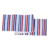 Watercolor Patriotic Stripe Runner