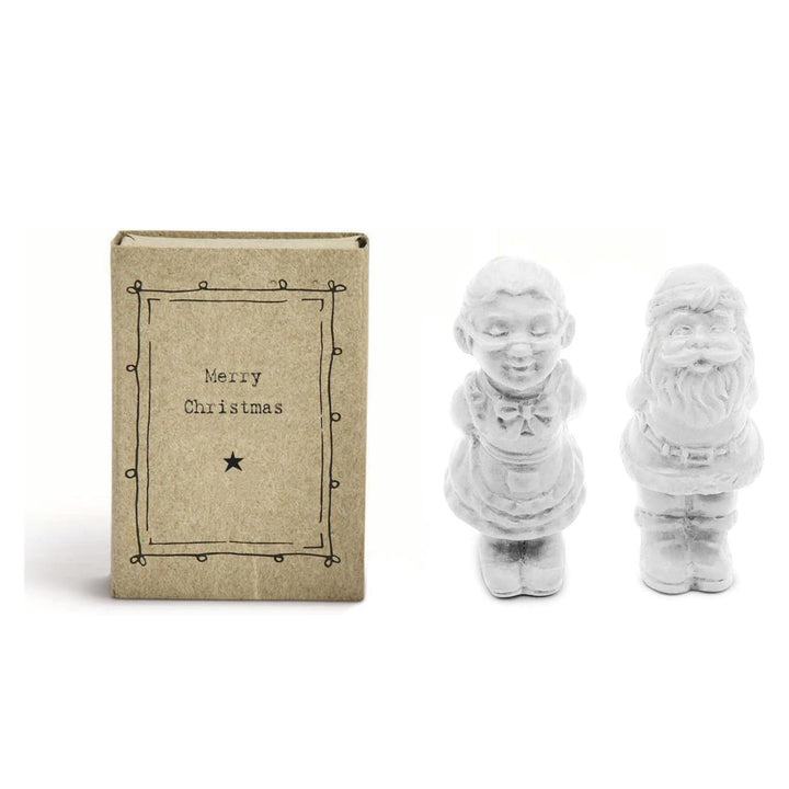 Mr.& Mrs. Claus Set in Matchbox
