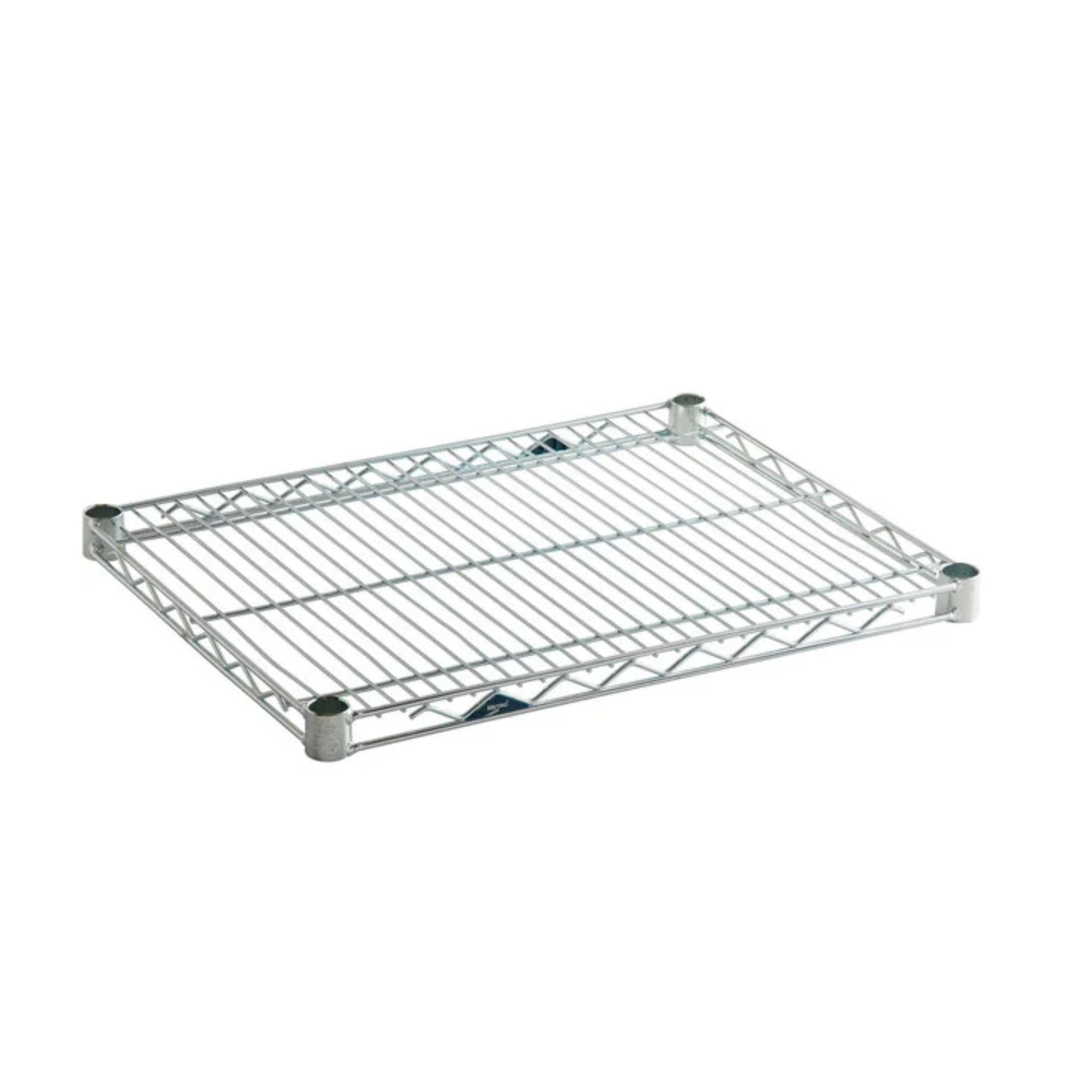 Wire Shelving 18"X 24" Brite Zinc