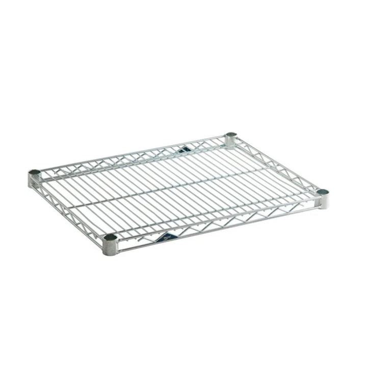 Wire Shelving 18"X 24" Brite Zinc