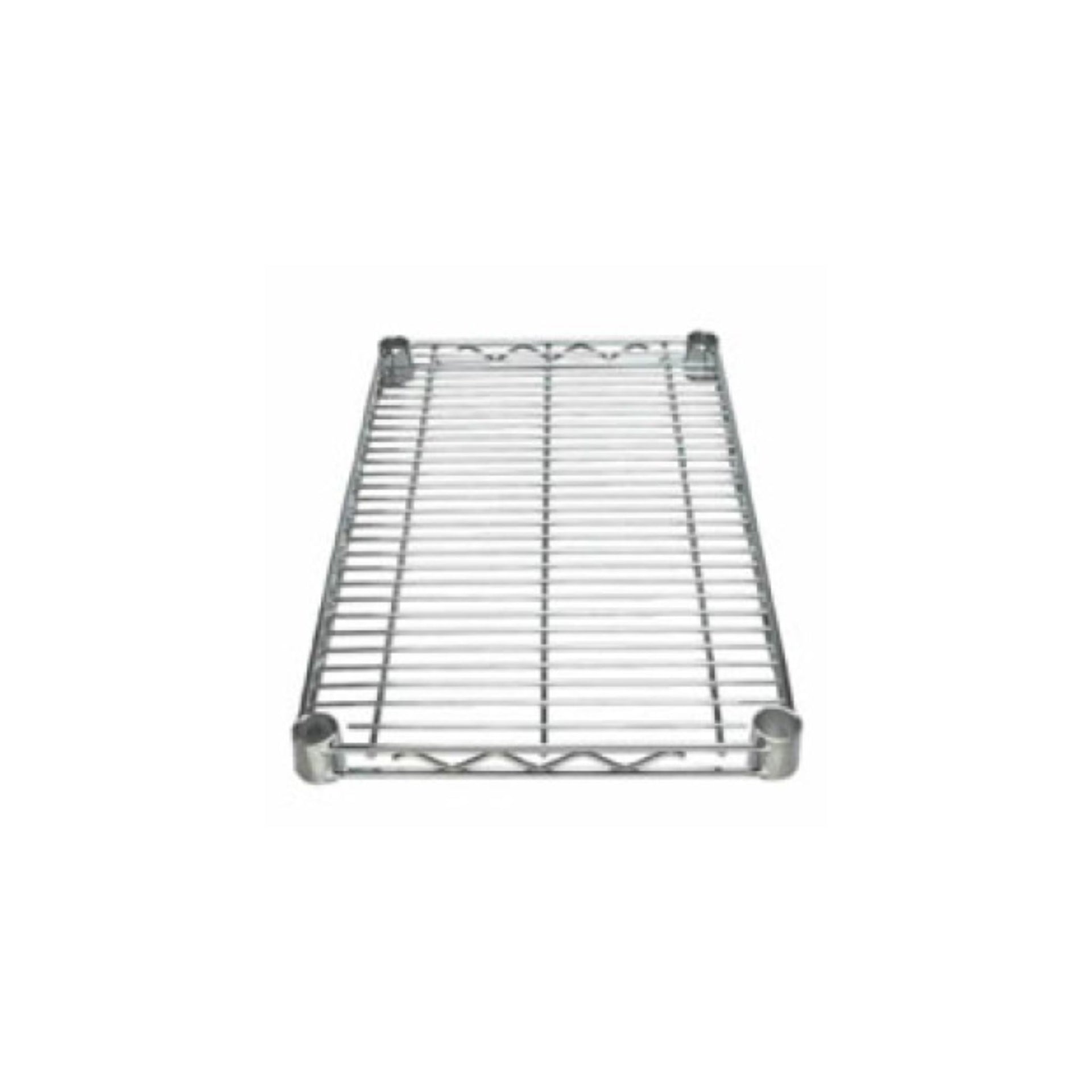 Wire Shelving 14"X36" Brite Zinc