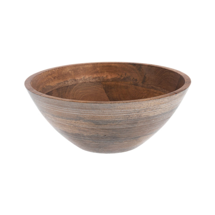Etched Lines Serving Bowl- Large