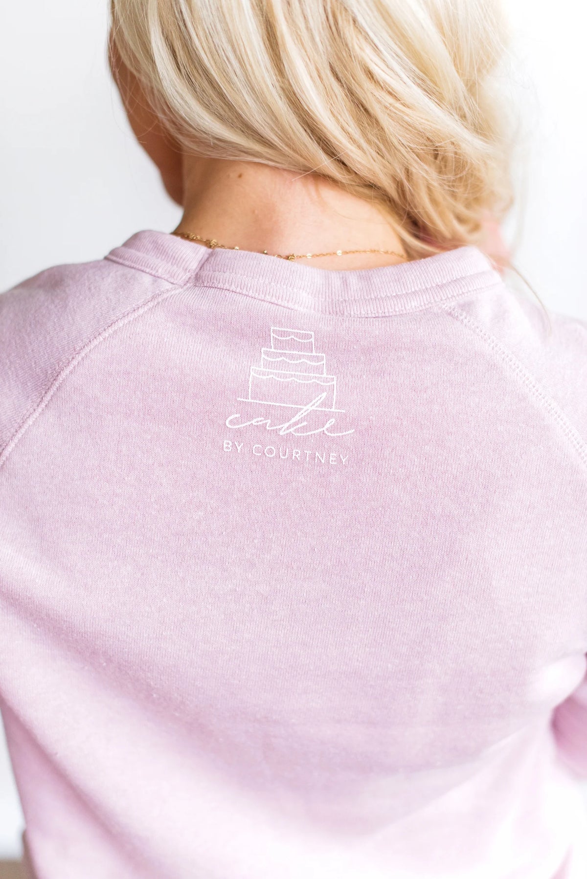 Cake by Courtney Sweatshirt Pink-Large
