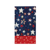 Red White and Bloom Patriotic Star Napkin