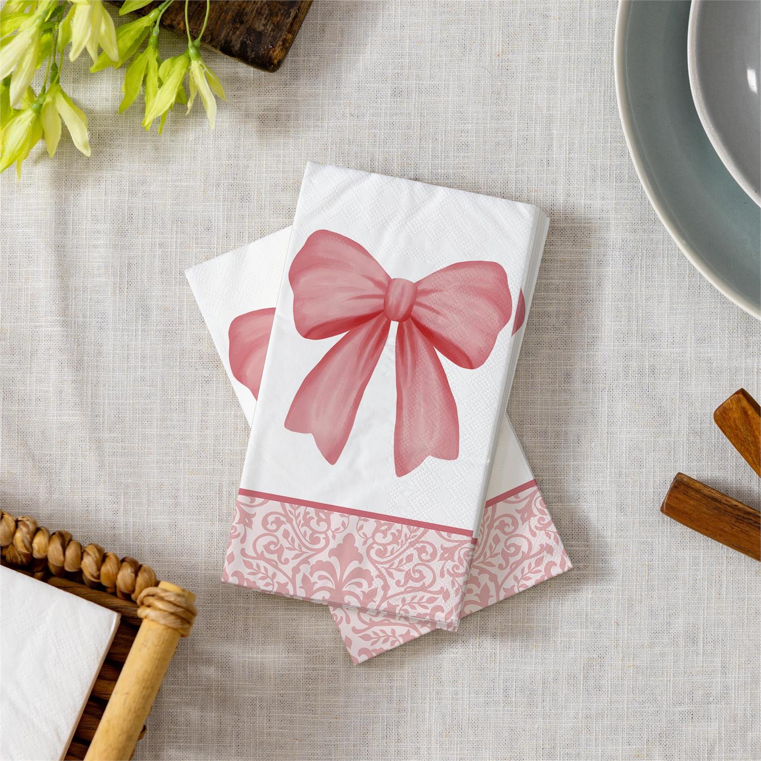 Hillside Pasture Bow Paper Napkin
