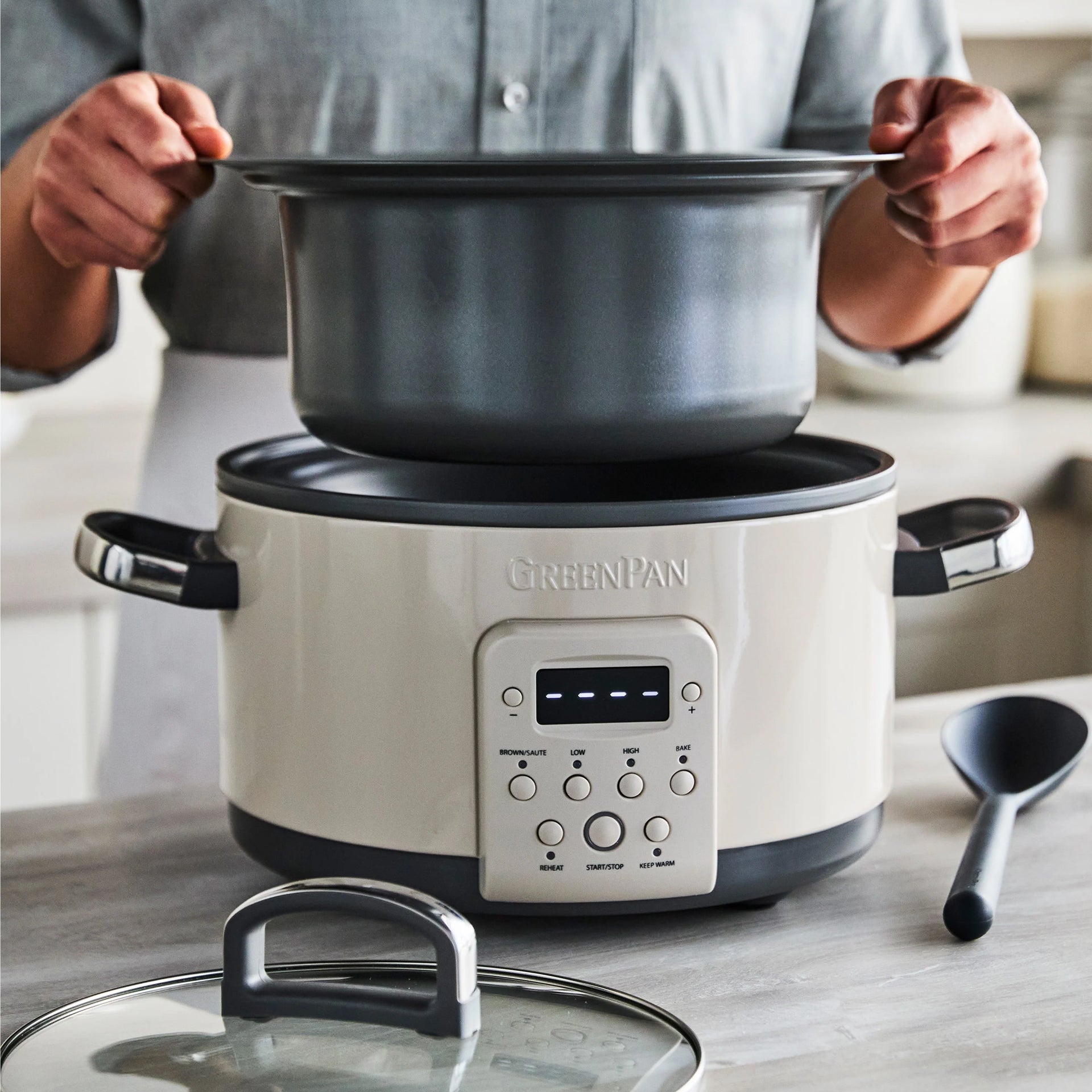 GreenPan 4 Quart Slow Cooker