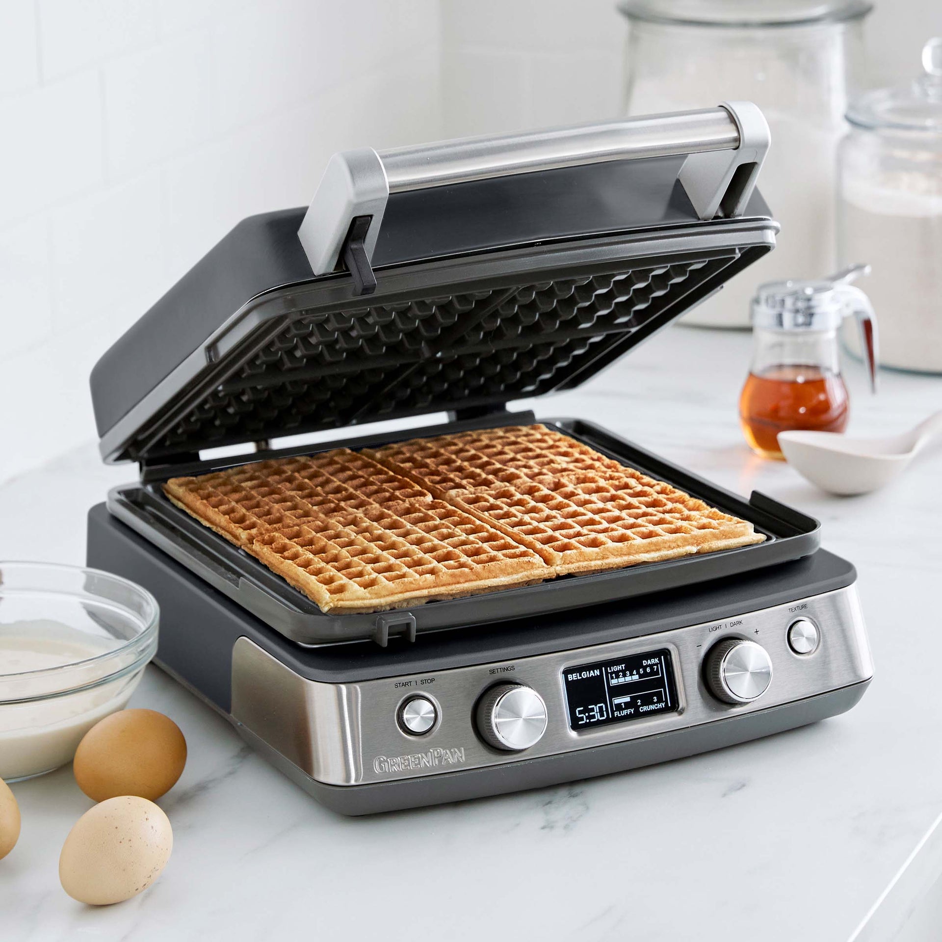 GreenPan 4 Square Waffle Maker
