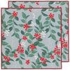 Merry Berry Christmas Recycled Microfibre Dishcloth Set