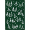 Winter Frost Christmas Dishtowel