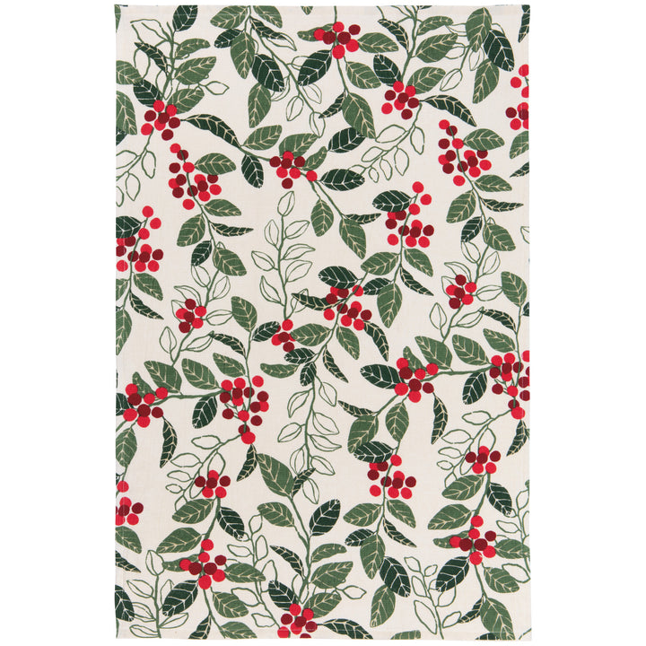 Merry Berry Christmas Terry Dishtowel