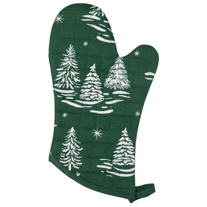 Winter Frost Christmas Oven Mitt