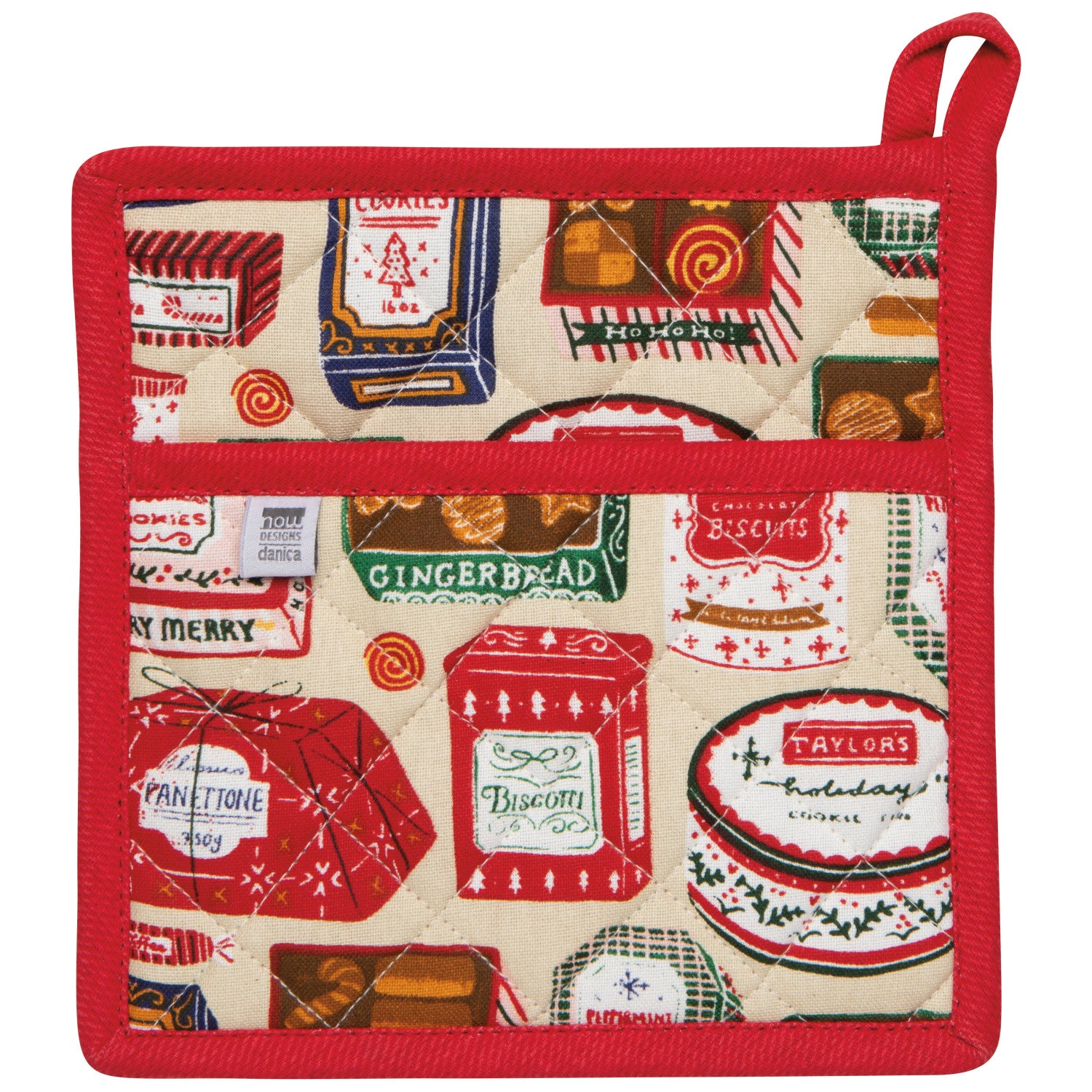 Sugafr & Spice Christmas Spruce Pocket Potholder