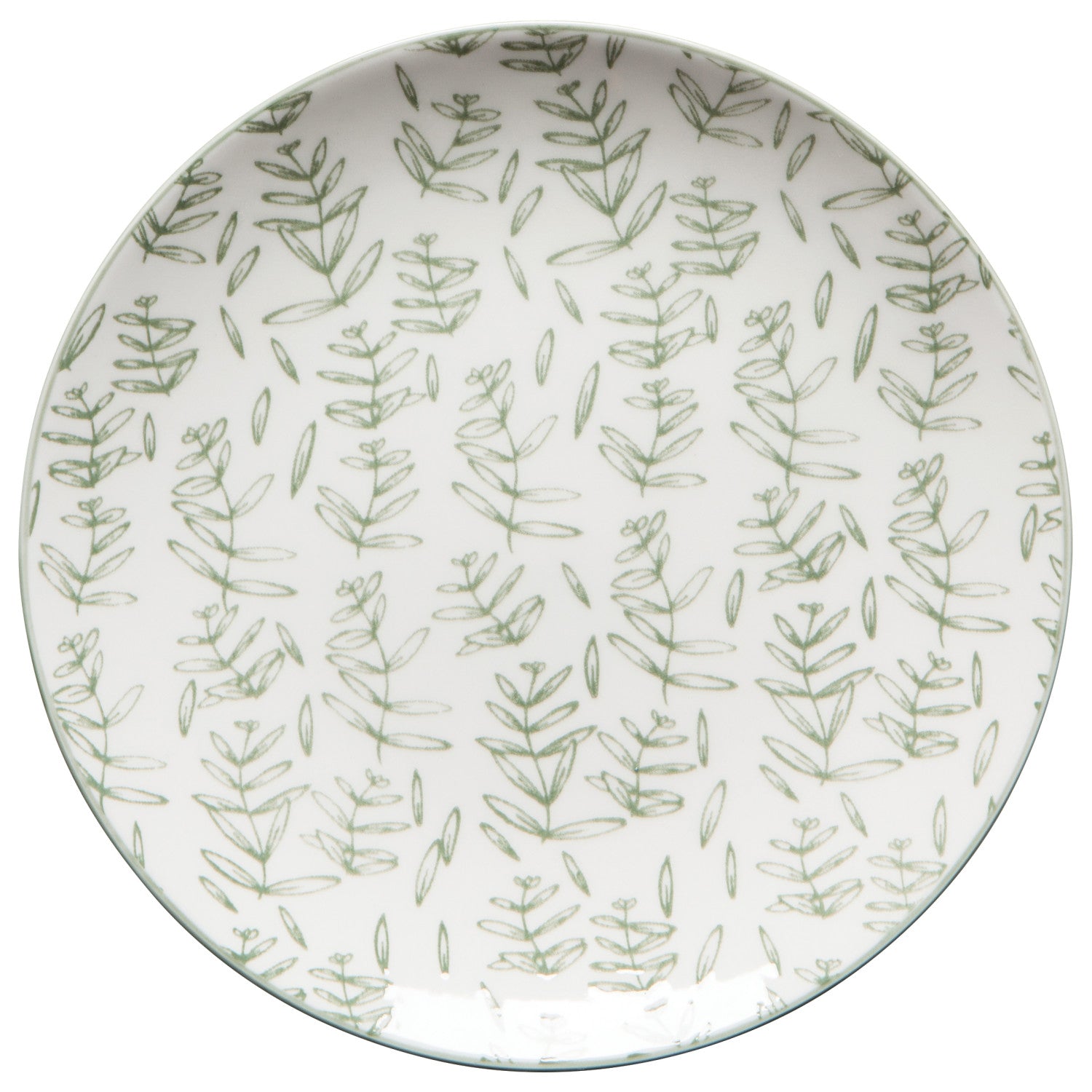 Sage Leaf Appetizer Plate 6"