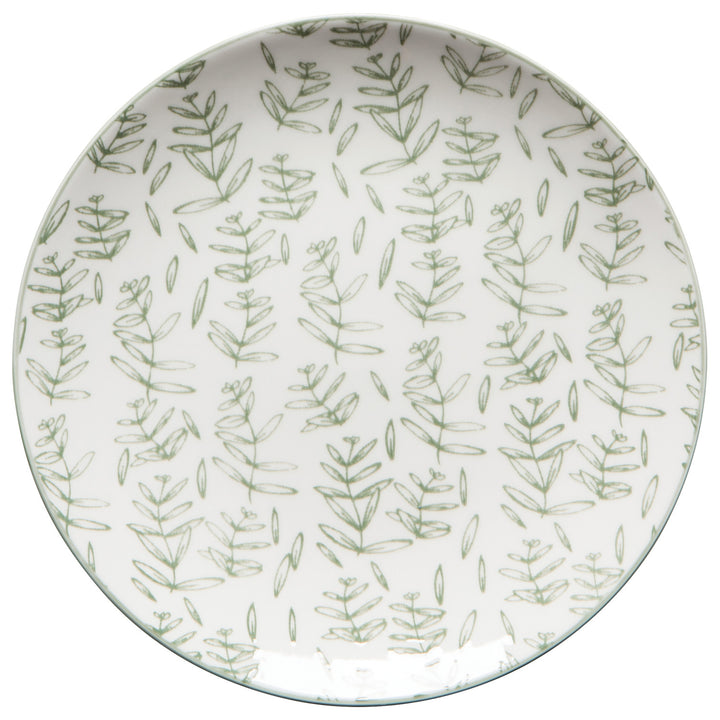 Sage Leaf Appetizer Plate 6"