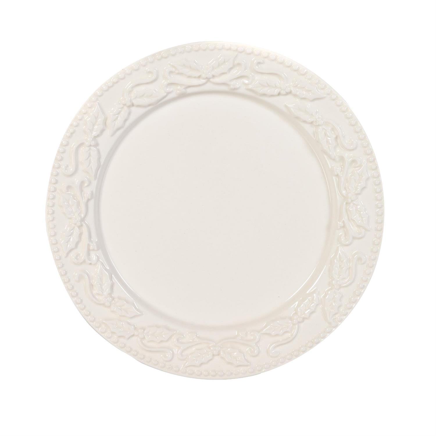 Heartfelt Cheer Ceramic Salat Plate