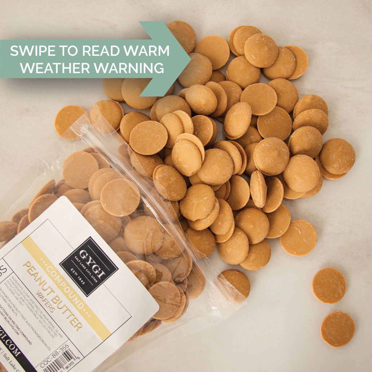 Peanut Butter Wafers 2.5 lbs