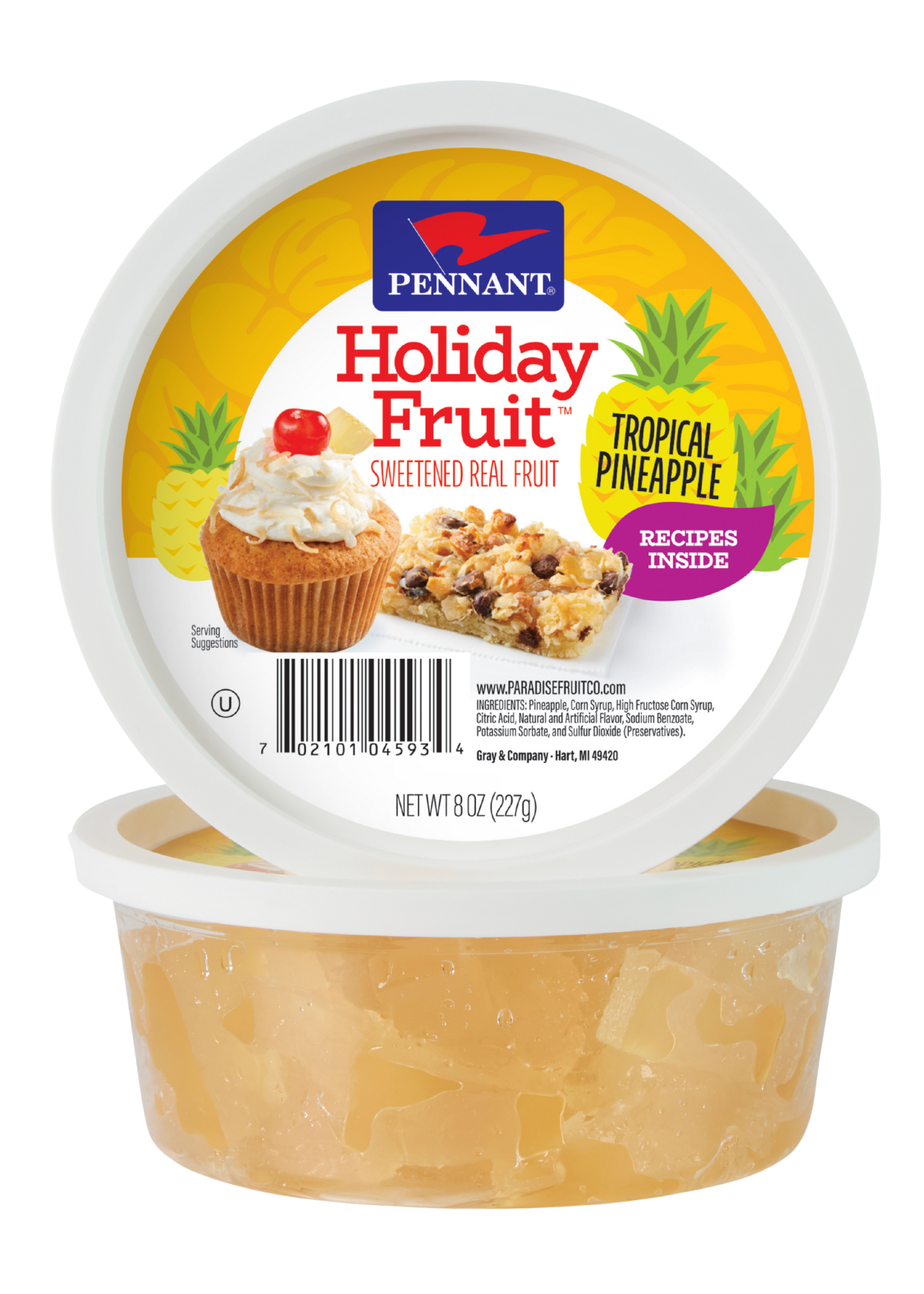 Glace Pineapple 8oz