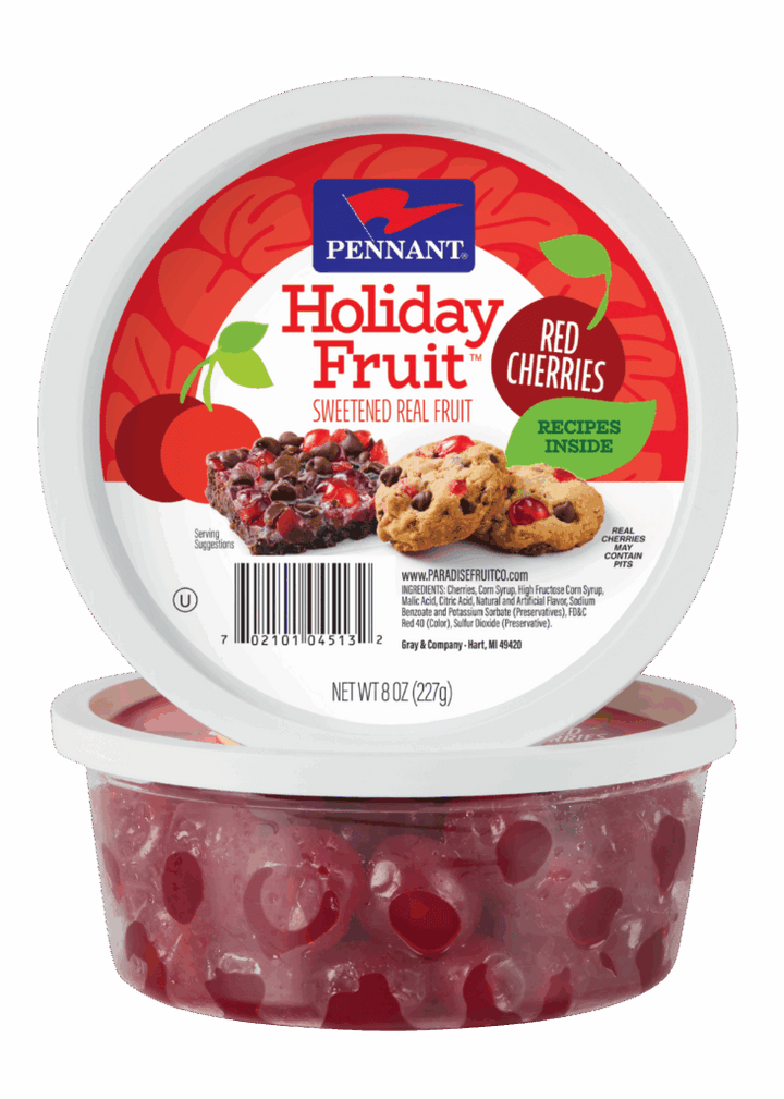 Glace Red Cherries 8oz