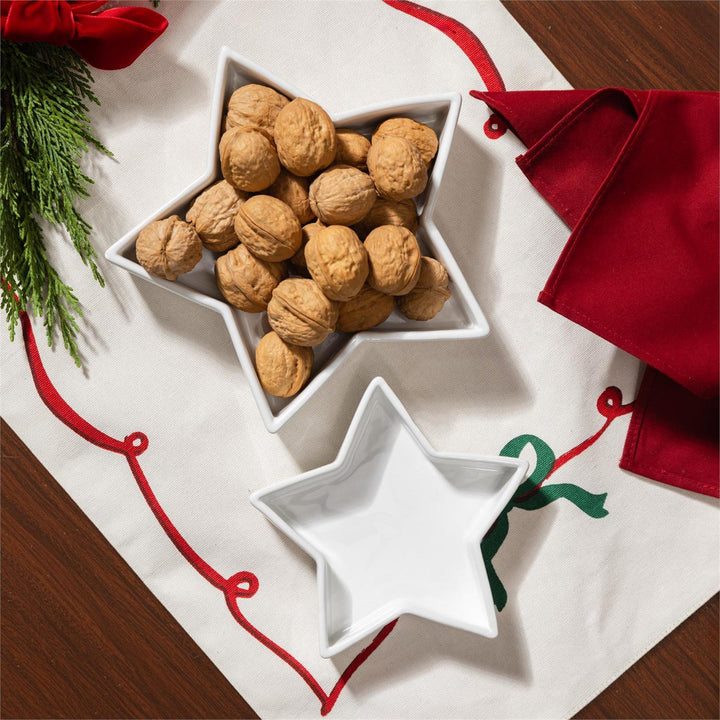 Heartfelt Cheer Ceramic Star Shaped Bowl Set