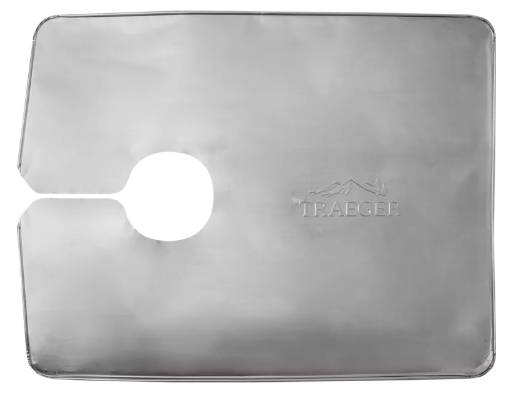 Metallic car sunshade with a brand logo on a white background