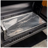 Grill with protective liner in bottom
