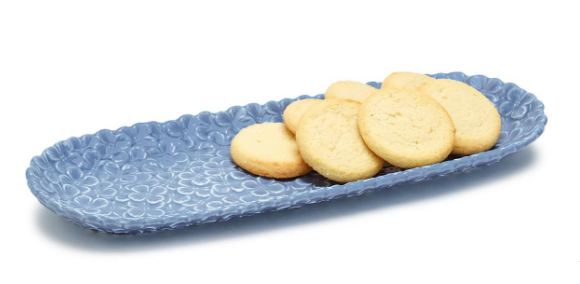 Hydrangea Tidbit Cracker Dish