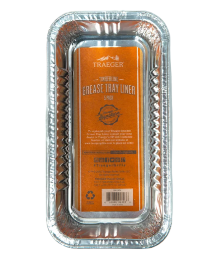 Traeger BAC404 Timberline Grease Pan - 5 Pack
