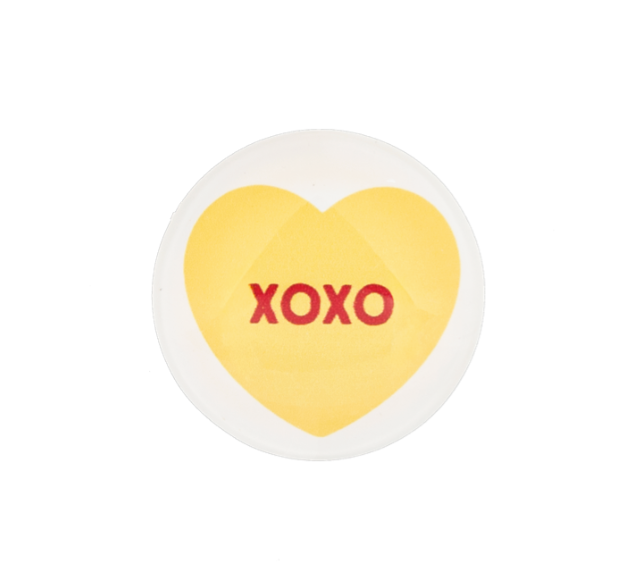 I Love You Pocket Hug Token-Yellow