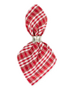Jingle Bell Dobby Plaid Napkin Set of Four