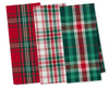 Christmas Plaids Essentials Dishtowel Set of Three