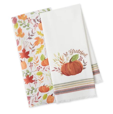 Grateful Harvest Dishtowel
