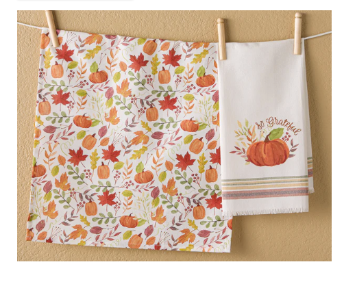 Grateful Harvest Dishtowel