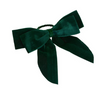 Green Velvet Bow Napkin Ring
