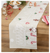 Gingerbread Town Embellished Table Runner