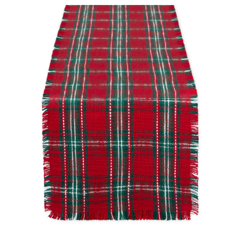 Holiday Tartan Plaid Table Runner