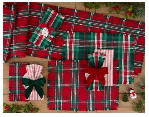 Holiday Tartan Plaid Table Runner