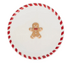 Gingerbread Man Dessert Plate