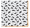 Gone Batty Printed Napkin - Set of 4
