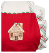 Gingerbread House Embellished Apron