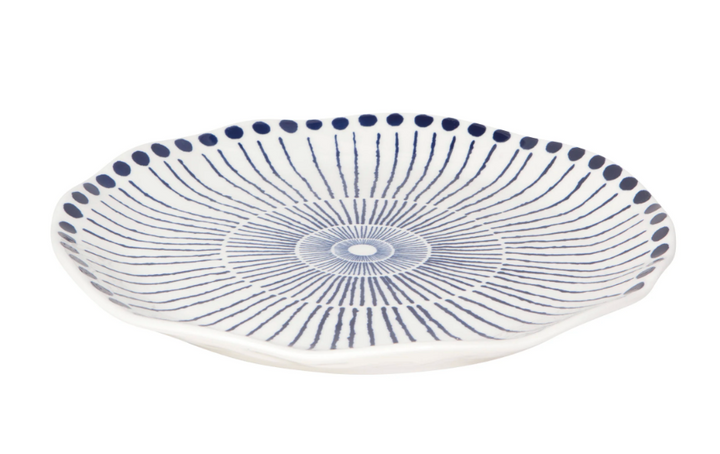 Sprout Stamped Plate 10"