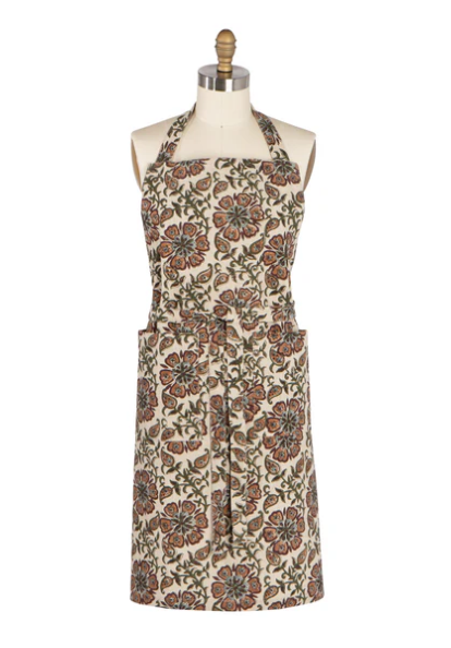 Elysian Block Print Apron