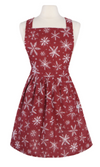 Snowflakes Classic Christmas Apron