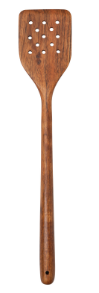 Acacia Wood Skimmer Spatula