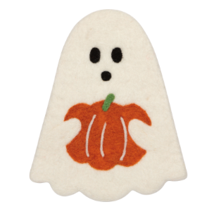 Kindred Spirits Halloween Felted Wool Trivet