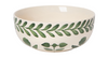 Sylvie Green Hand Painted Dessert Bowl