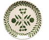 Sylvie Green Hand Painted Dinner Plate