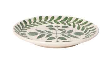 Sylvie Green Hand Painted Side Plate