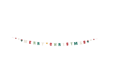 Merry Christmas Felt Garland
